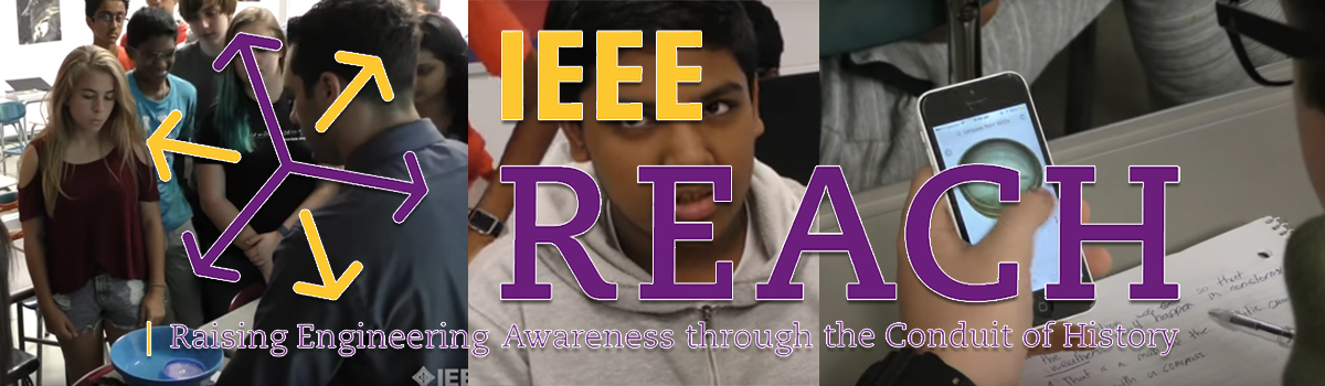 The IEEE History Center's REACH Program Pilots in New Jersey High School