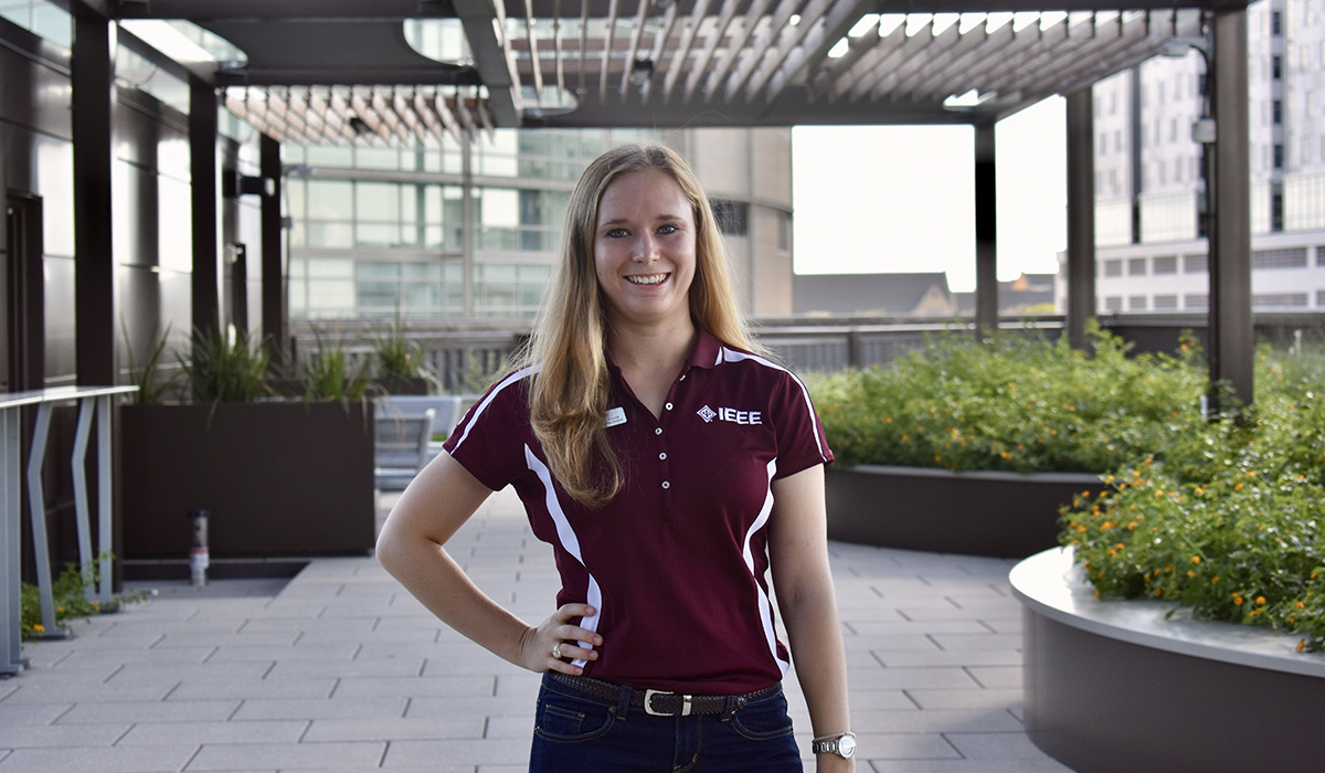 Megan Culler: Her Motivation and Talents Inspire Other IEEE Student Branch Members
