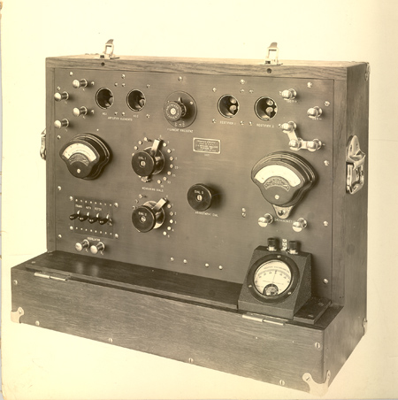A 1920 test instrument (an impedance unbalance measuring set). Photo: Courtesy IEEE History Center