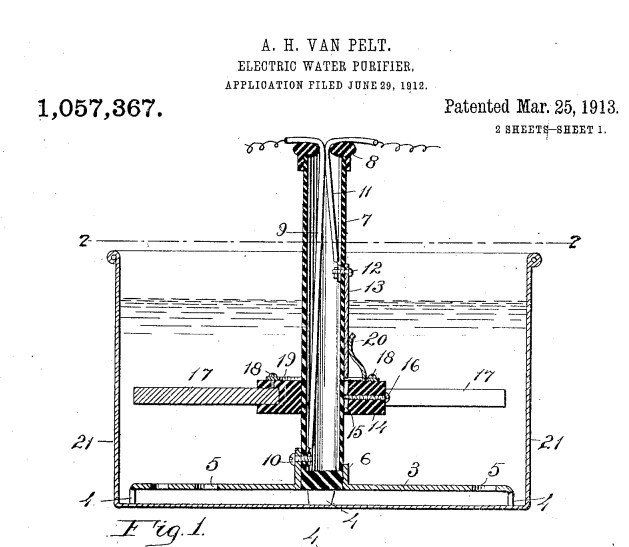 Illustration for US Patent #1,057,367