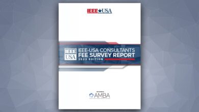 Annual IEEE-USA Consultants Survey Shows Number of Members Dependent on Consulting Down, Rates and Billing Hours Flat