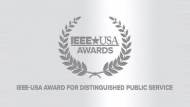 Wheeler Receives 2022 IEEE-USA Distinguished Public Service Award