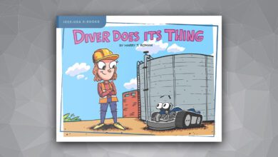 Diver Diverts Disaster! New Robot Comic from IEEE-USA